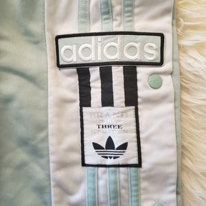 Adidas button up pants